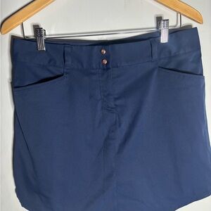 AdidasNavy Blue Skort with Button Detail Size 8